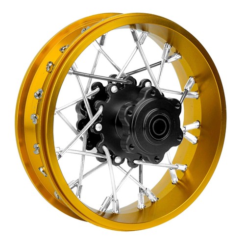 KEBEILEE CNC Aluminum Rear Wheel V2 For LOSI Promoto MX motorcycle 1:4 Gold - 第 6/20 張圖片