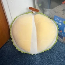 Fluffy Durian Fruit Pillow Plush Stuffed Animal