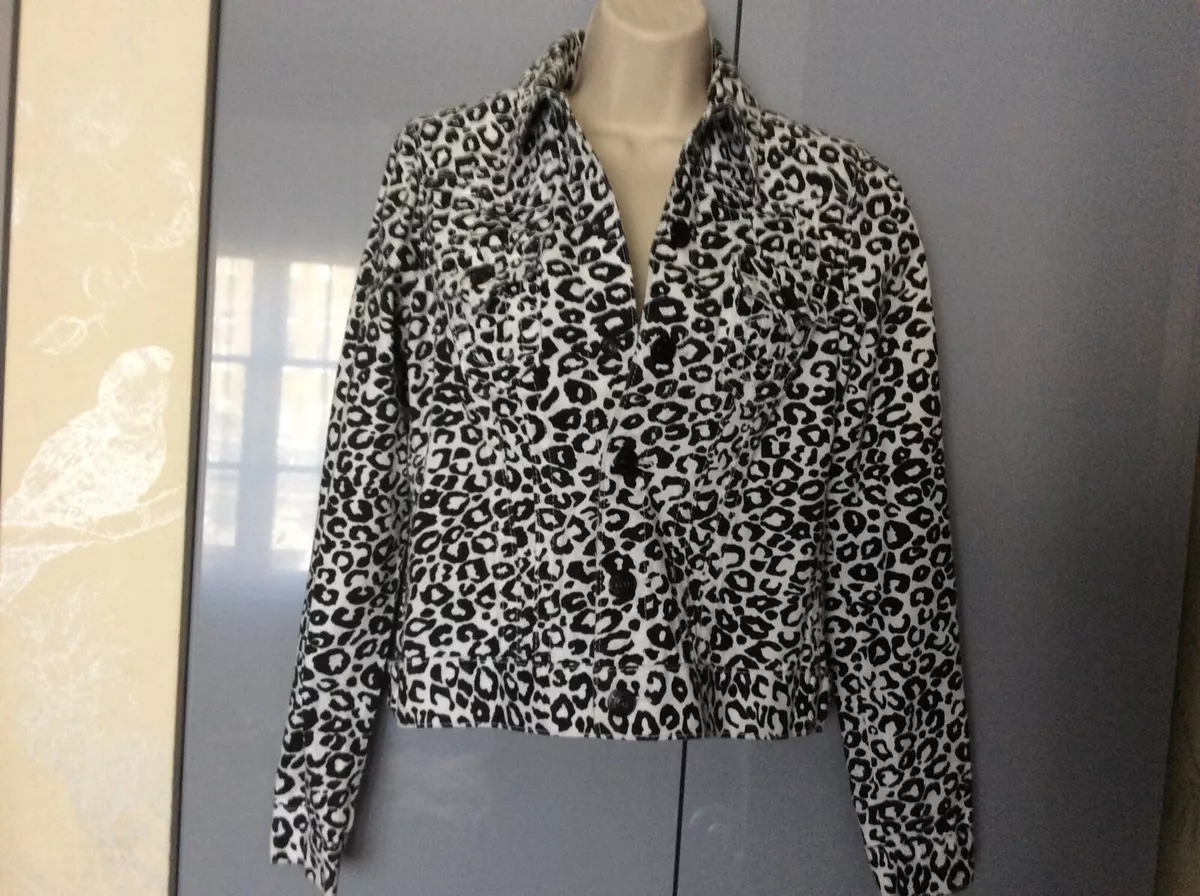 Leopard print cheap jacket ebay