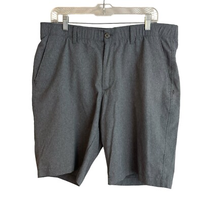 haggar dress shorts Haggar Sport Performance Stretch 9" Short in Medium Blue