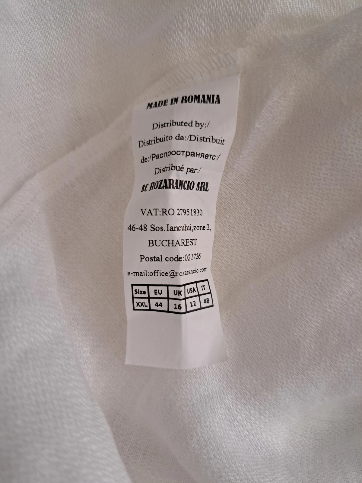 PALM ANGELS Abito donna Isabel grande bianco spiaggia pipistrello angelo manica ala 100% EURO LINO