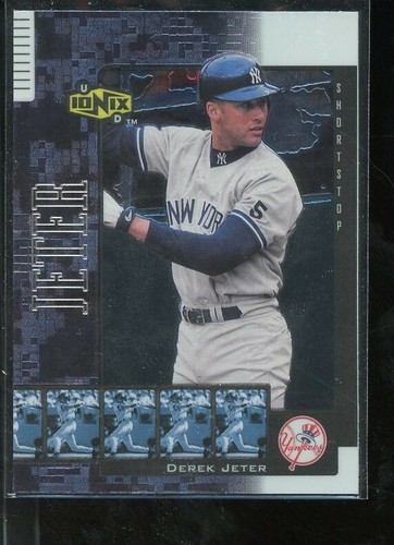 2000 UD IONIX #60 DEREK JETER MINT E011508