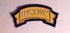 Jesus Christ Greek IHCOYC Monogram Cypher Sign Symbol Applique Vestment Patch A