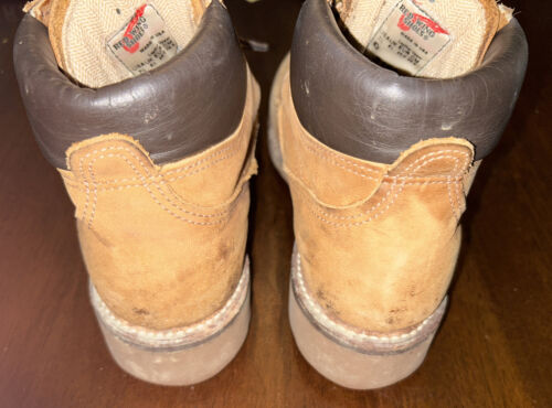 Stivali da lavoro marroni in pelle Red Wing 2156 Truwelt Chukka marroni taglia 7,5 D - Foto 4 di 8