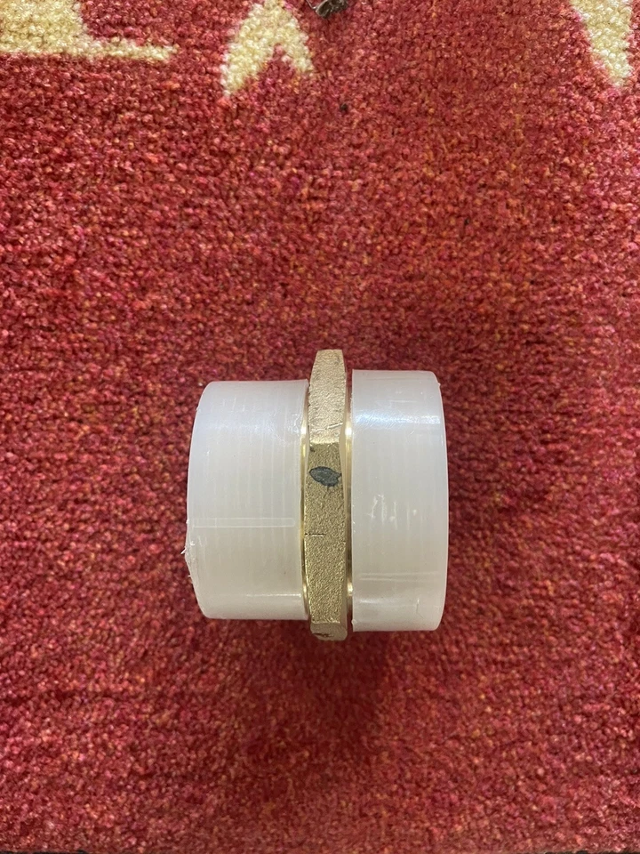 9307 MNPT x MNST 2-1/2 pulgadas Parte del pezón #FNW9307LL Foto 2 de 4