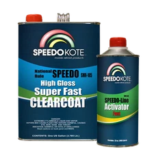 Mobile Refinish Clear Coat High Gloss Super Fast Clearcoat Gallon Kit SMR-105/60