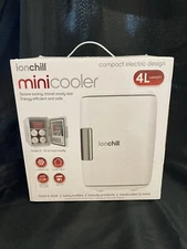 Ionchill Minicooler – AC/DC Portable Thermoelectric Cooler 4L White