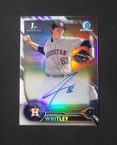 2016 Bowman Draft 1st Rookie Autograph /499 Refractor #CDA-FW Forrest Whitley RC - Bild 9 von 22