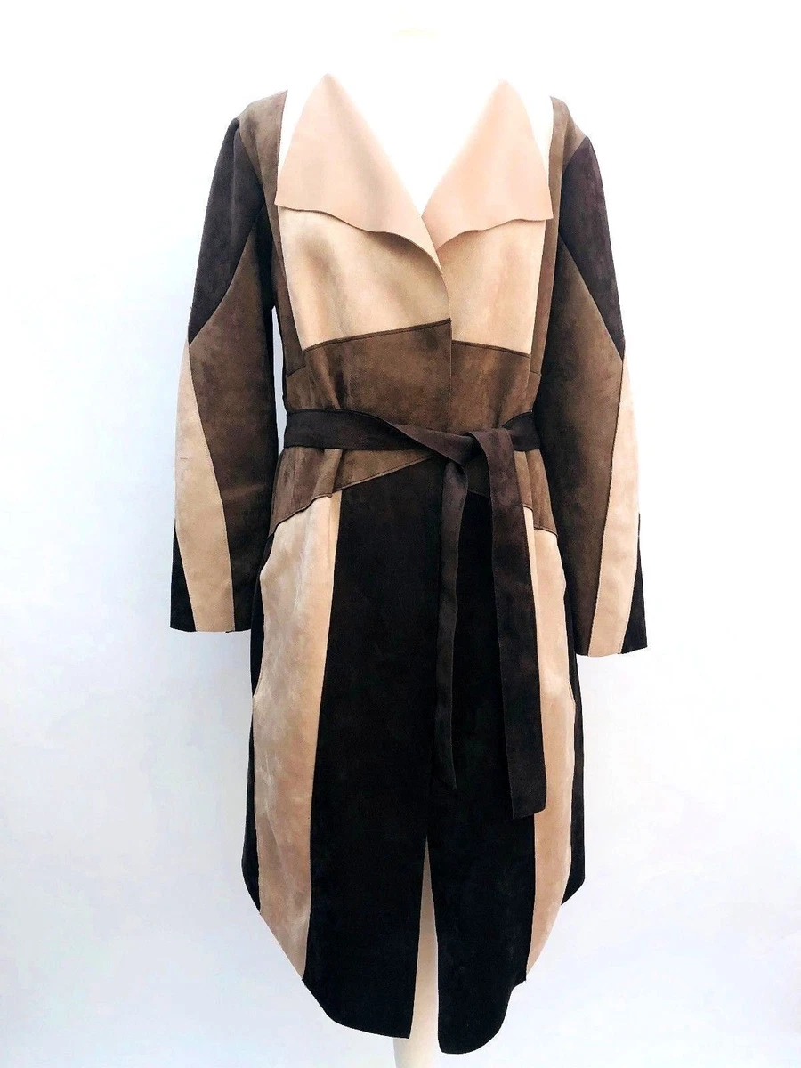 Zara clearance suedette coat