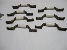 Vintage National Lock FI-3854 Drawer Pulls - Set of 7