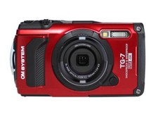 OM System TG-7 12 Megapixel Compact Camera Red 