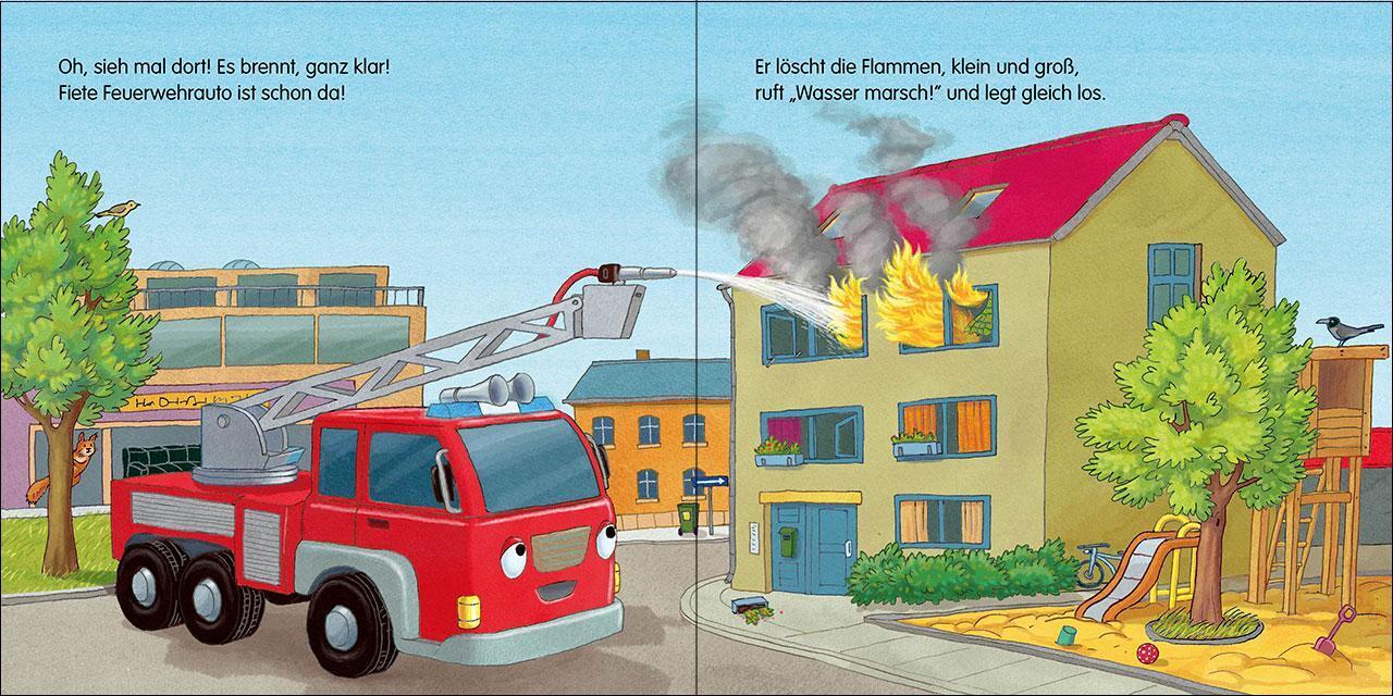 Thumbnail - Gute Nacht, Kleines Feuerwehrauto | Natalie Mendes | Buch | 22 S. |
