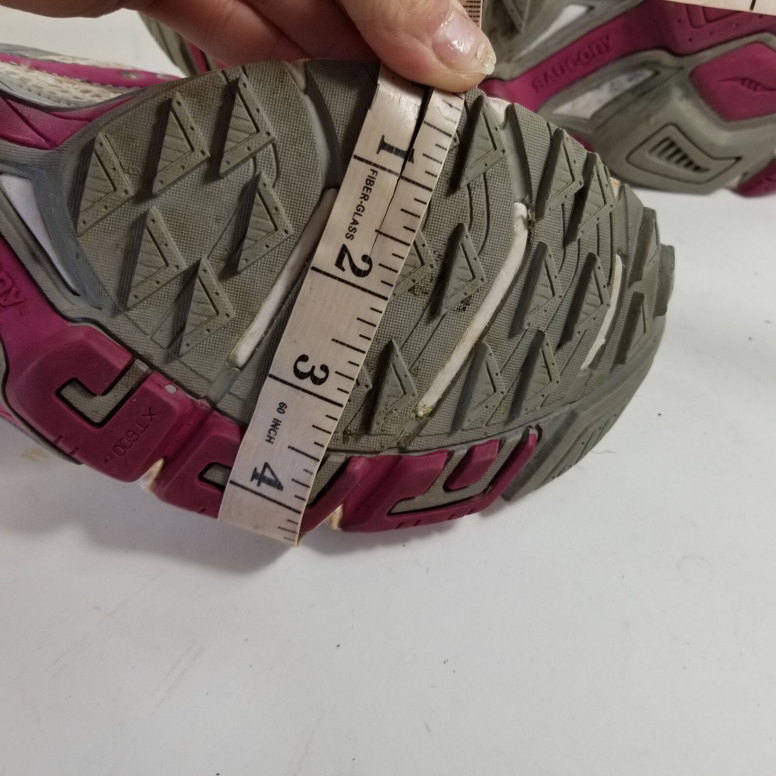 SAUCONY Women's Shoes Grid Pride Running Gray Silver Magenta Size 9.5 thumbnail 12