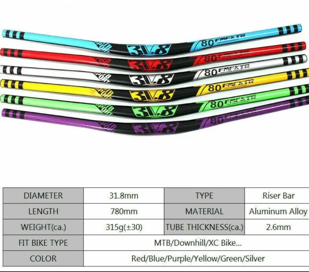 Mtb bar on sale length