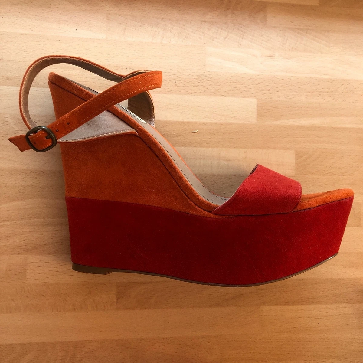 Steve madden shop red wedges