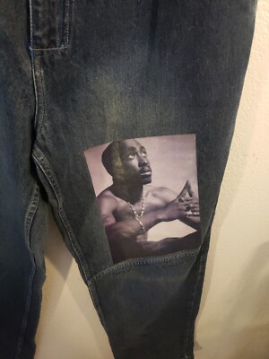 【大きめ】MAKAVELI ワイド デニム W36 L34 大きめ】MAKAVELI ワイド デニム W36 L34 VINTAGE RARE Makaveli