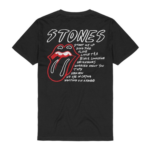 THE ROLLING STONES - Tattoo You 81 Tracklist Pocket T-Shirt - Picture 2 of 2