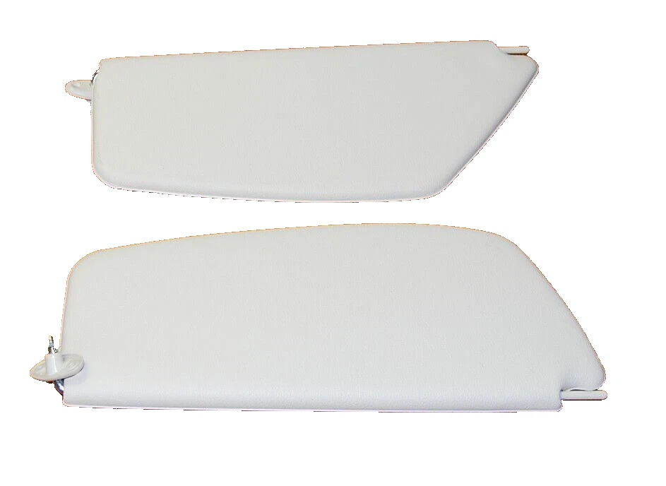 Juego de parasol blanco lado izquierdo y derecho para Volkswagen Type1 Bug 1965-1967 Foto 2 de 2