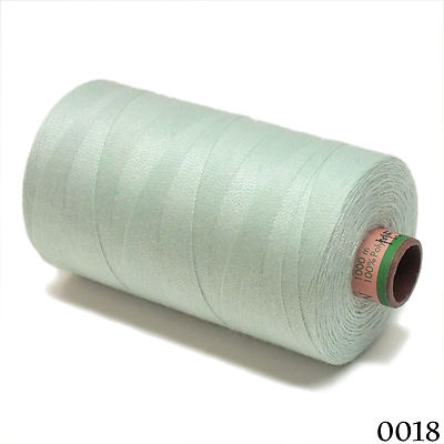 Amann 100% Polyester Core-Spun Sewing Thread Sabac 80 1000M Color 0018 Baby Blue