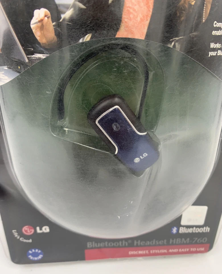 Original LG HBM-760 Bluetooth Headset New In Box #K - Image 3 of 4