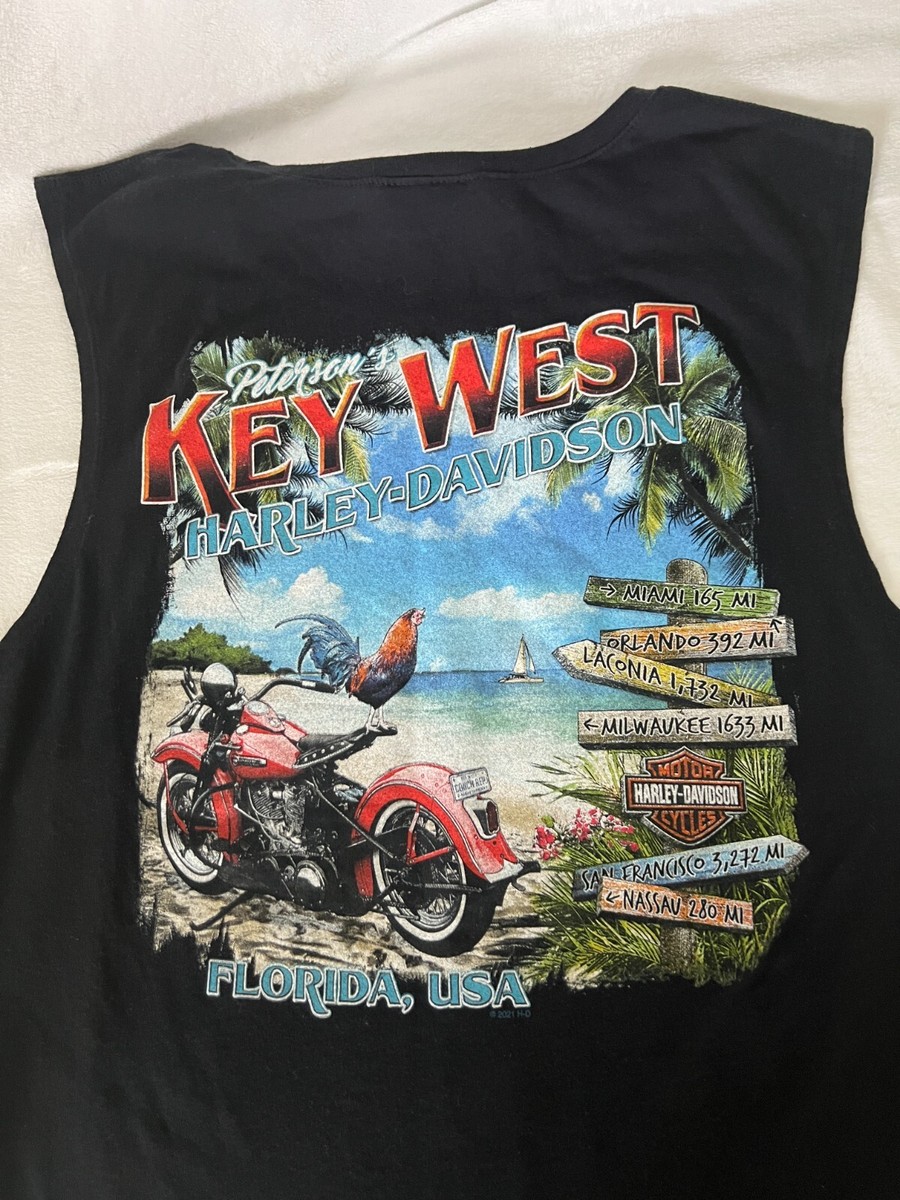 Mens Harley Davidson Black T Shirt Peterson