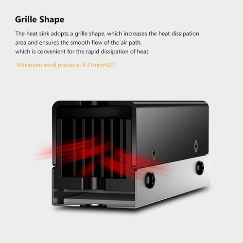 M.2 SSD Cooling Radiator with Fan Aluminum Hard Disk Heatsink for PC Accessories - Afbeelding 12 van 12