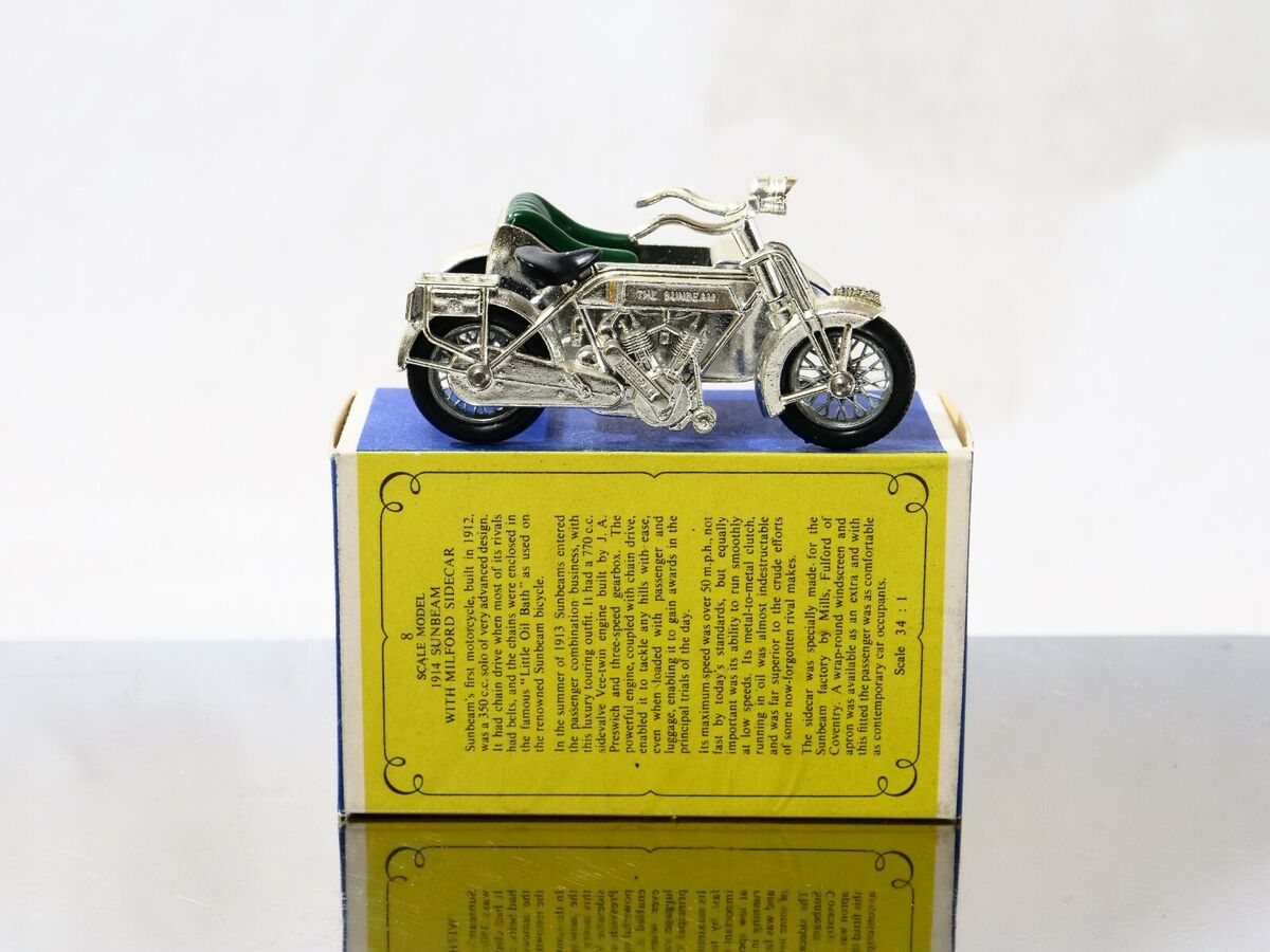 Matchbox Lesney Models Of Yesteryear No. Y8 1914 Sunbeam Matchbox Lesney Models Of Yesteryear No. Y8 1914 Sunbeam