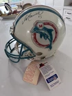Mid 90s Dan Marino Signed Helmet NFL Miami Dolphins w/ original Tags Vtg Auto