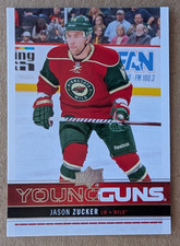 2012-13 Upper Deck Young Guns JASON ZUCKER Card MINNESOTA WILD #227