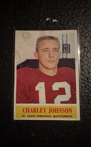 Charley Johnson #174 1964 Philadelphia card