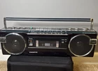 Vintage Sanyo M7770K Cassette Recorder Boombox 4-Bands Stereo Radio - Tested