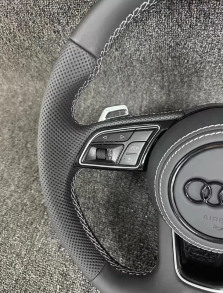 VOLANTE COMPLETO S LINE PER AUDI PADDLE F1 AUDI A3 8V-8Y A4/A5/A6/A7/Q3/Q5/Q7/Q8 - Imagem 3 de 4