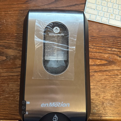 #ad Georgia Pacific Pro enMotion 52060 Touch Free Stainless Steel Soap Dispenser $50.00