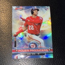 Topps 2018 Bowman's Best Power Producers Juan Soto Rookie #PP-JS Nationals