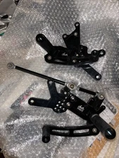 TRIUMPH DAYTONA 675 DANMOTO RACING REAR SET REARSETs  GP/STANDARD SHIFTING