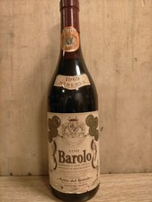 Vino Barolo Riserva 1969 Terre Del Barolo Bottiglia Vintage