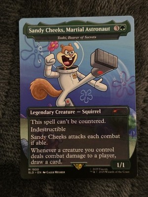 Sandy Cheeks, Martial Astronaut - Toski, Bearer of Secrets Secret Lair Drop...
