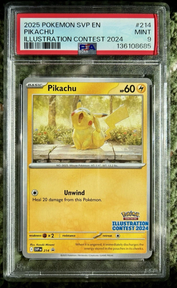 Pikachu Pokémon TCG Professional Sports Authenticator (PSA) Grade