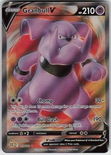Granbull V (Full Art) Ultra Rare SWSH09: Brilliant Stars 159/172 NM
