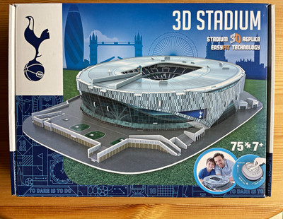 Tottenham Hotspur 3D Stadion Puzzle 75 Teile Modellbausatz