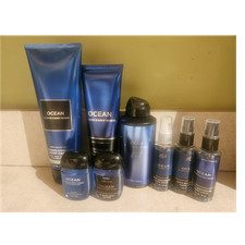Bath Body Works Ocean Men's Antibacterial Body Care Set/Kit Multipack