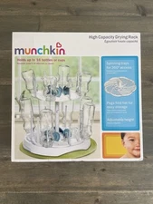 Munchkin® High Capacity Drying Rack for Baby Bottles and Accessories, White 