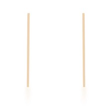 Carolee Gold Stainless Steel Line Drop Earrings