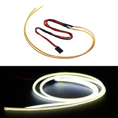 INJORA Flexible Schneidbare Yelloe LED Streifen Lichter für RC Autos (L42-YE)