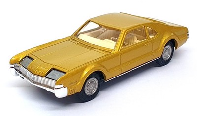 Corgi Toys 276 Reissue CD54321045 Oldsmobile Tornado Take Off Wheels Met. Gelb