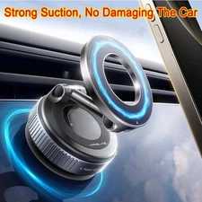 360 Foldable Vacuum Strong Magnetic Phone Holder Suction Cup Car Stand Car Mount
