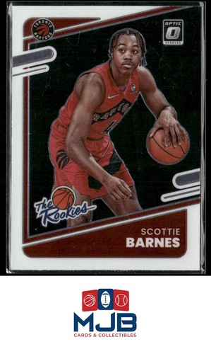 Scottie Barnes #4 2021 Panini Donruss Optic The Rookies card