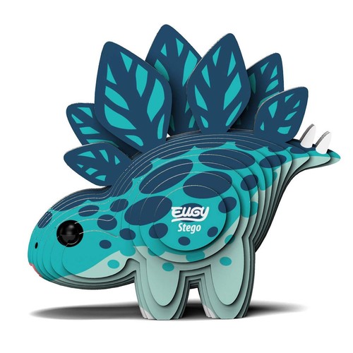 Stegosaurus Dinosaur 3D Puzzle, 22 Piece Eco-Friendly Educational Toy Puzzles... - Picture 3 of 8