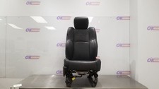 15 Dodge Ram 1500 Laramie Crew Cab Seat Front Right Passenger Black Leather