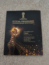 FIFA World Cup Final Russia 2018 Official Programme, 15/08/18, VGC, Free P&P